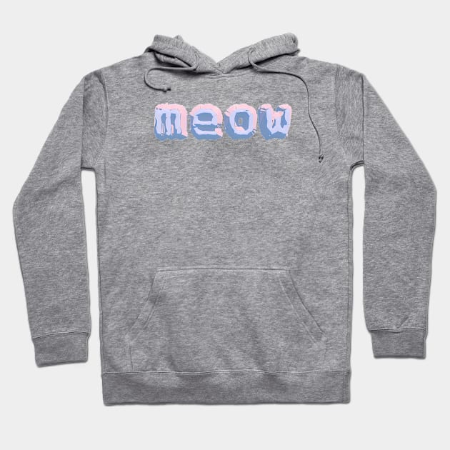 meow Hoodie by Blue shot